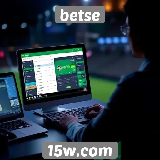 Revisão das funcionalidades do site de apostas betse