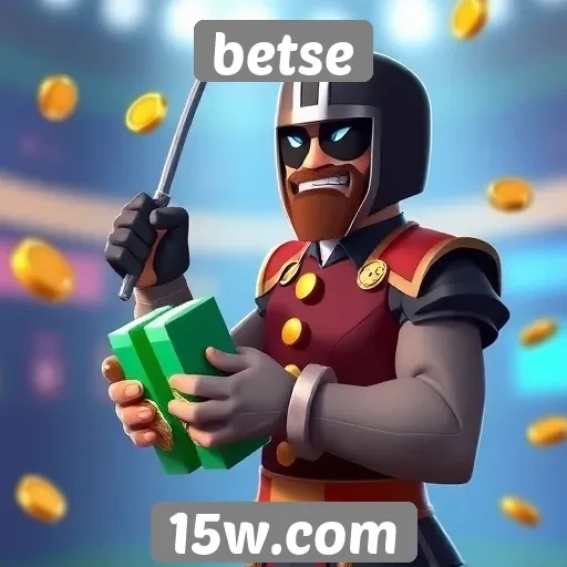 Visão geral das opções de jogos no site betse